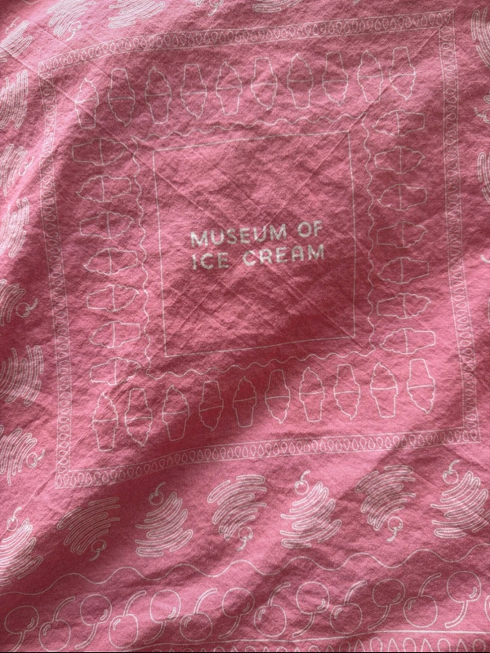 Pink Decorative Bandana Hair Accessory